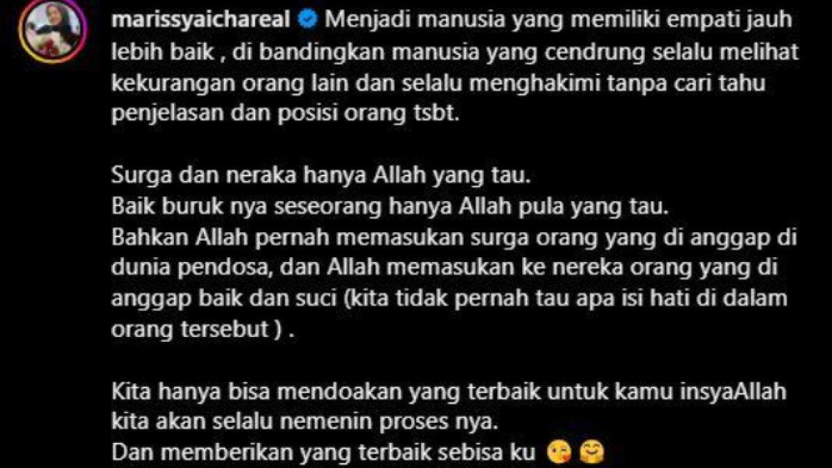 Marissya Icha komentari perubahan penampilan sahabatnya, Nathalie Holscher