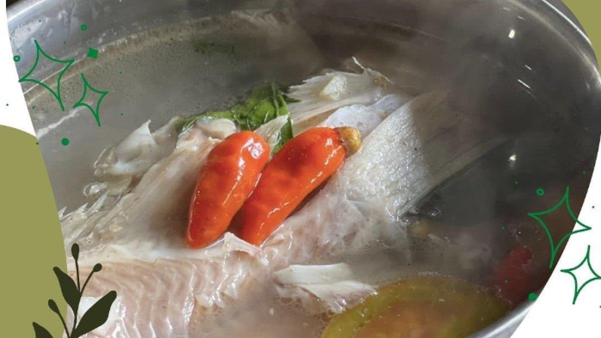 REKOMENDASI KULINER KLATEN: Seporsi Sop Nila Kemangi, salah satu menu andalan di Ndalem Njanti Resto Klaten, sangat cocok dinikmati dalam suasana santai