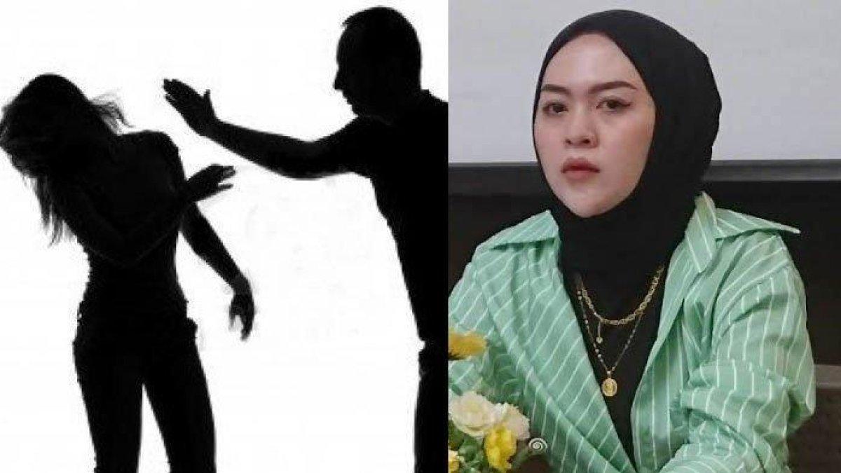 Meylisa (kanan) Selebgram Tulungagung Alami KDRT Usai Pergoki Suami Chat Mesra dengan Pria.