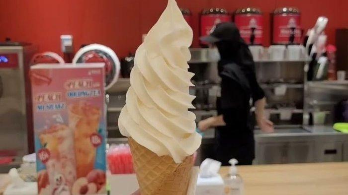 Es krim Mixue.