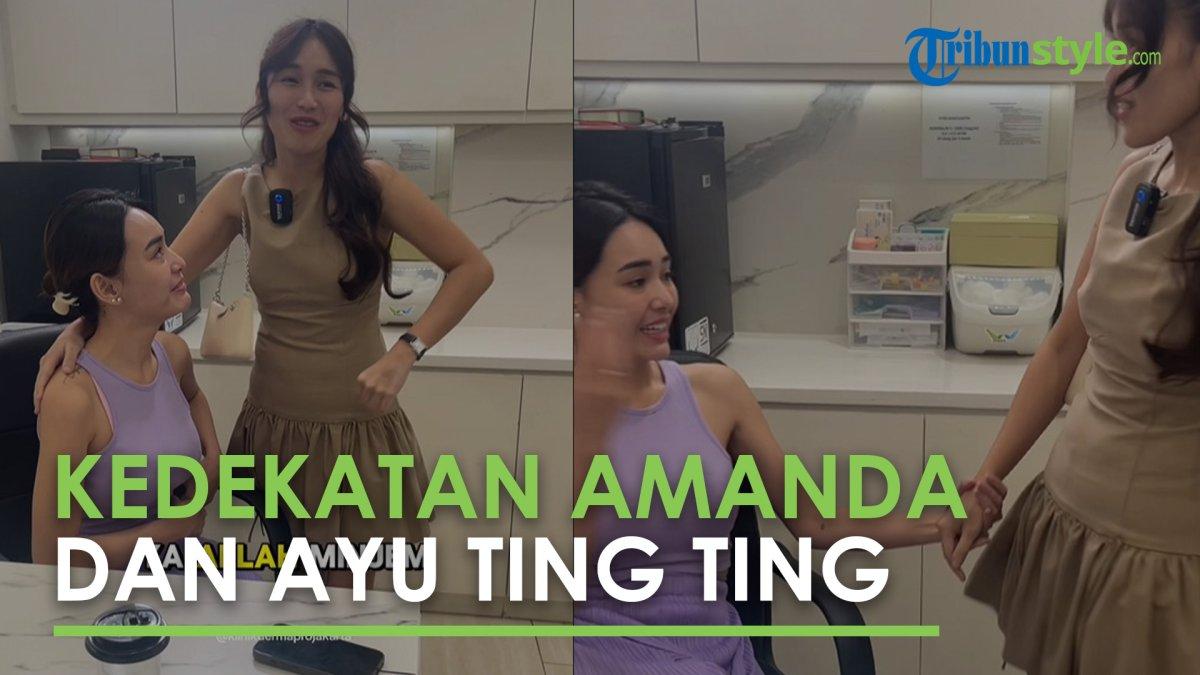Momen Kedekatan Amanda Manopo dengan Ayu Ting Ting, Saling Puji Punya Body Bagus