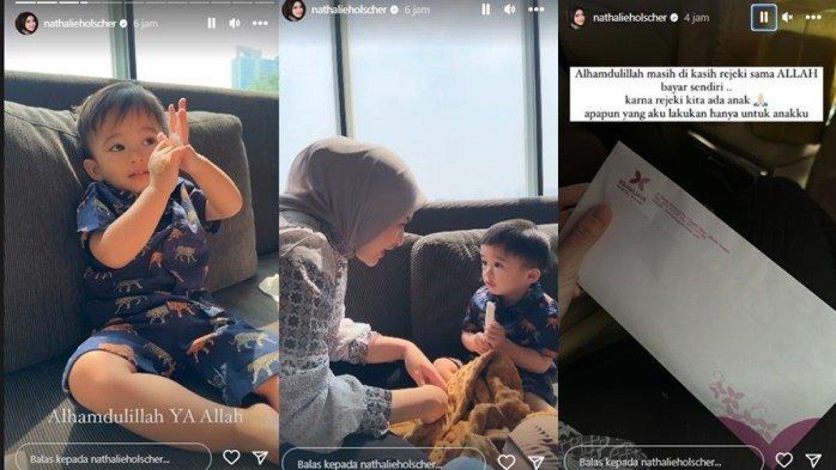 Nathalie Holscher lega Adzam diperbolehkan pulang dari RS Brawijaya
