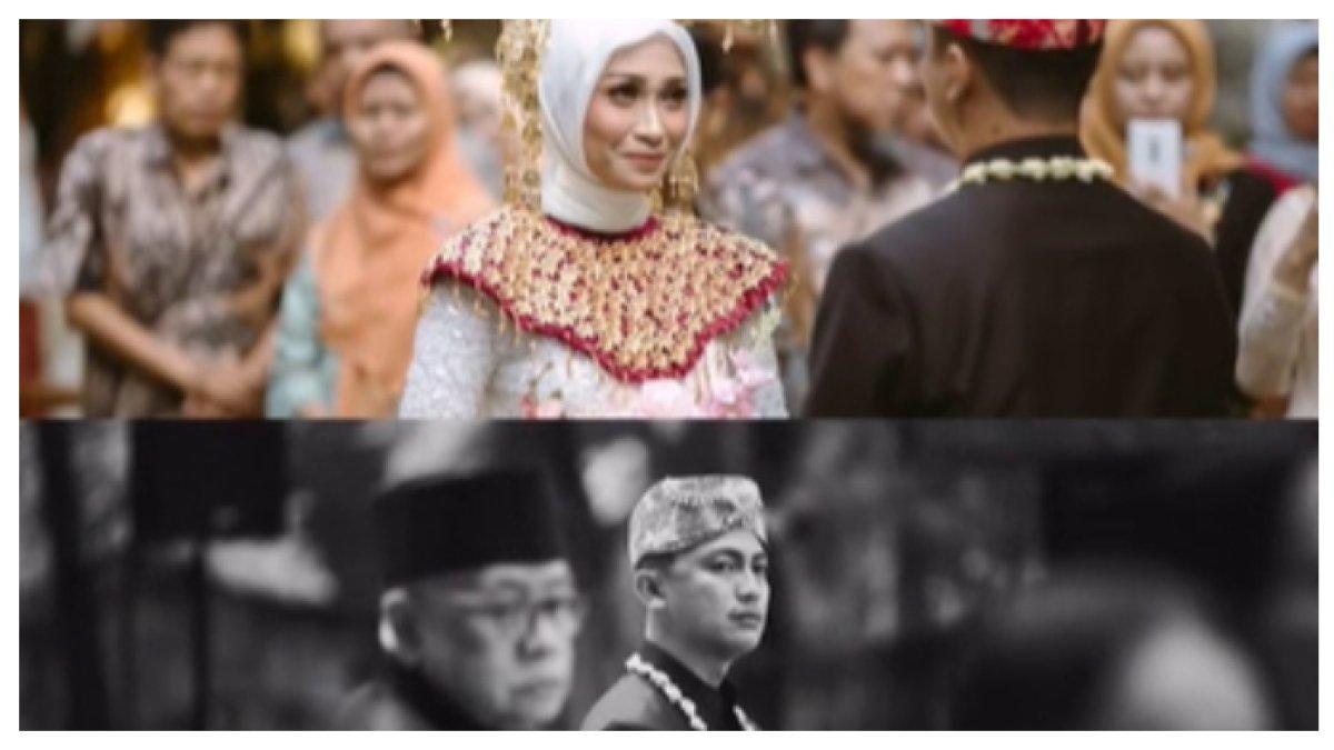 Pernikahan itu dilakukan oleh dua orang yang mengalami kisah cinta yang pasang surut.