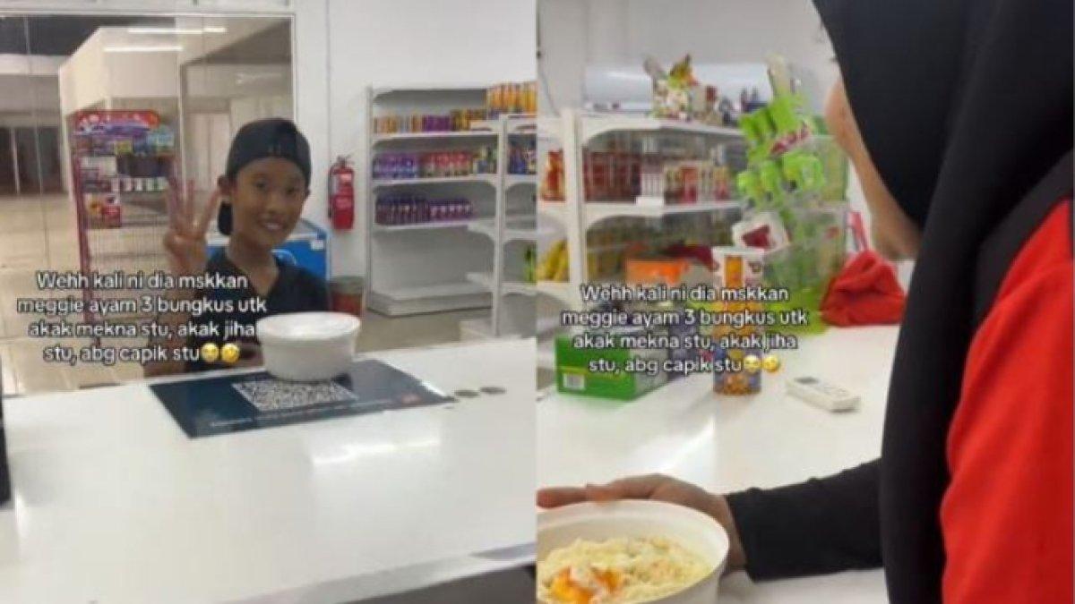 Nur Fajrina kaget dimasakkan mie instan oleh Adam
