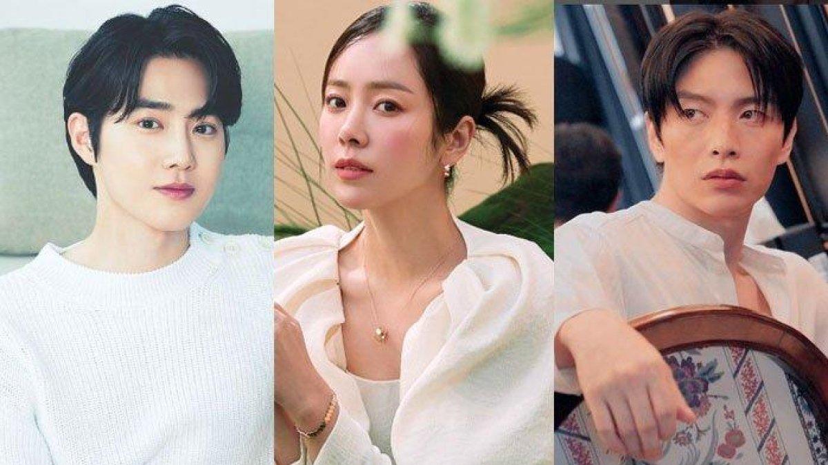 Para pemain drama Korea terbaru 'Behind Your Touch'. Dijadwalkan tayang 12 Agustus 2023 mendatang.