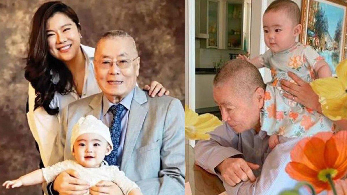 Pasangan artis Tiongkok Luu Thi Con dan Too Dinh dikaruniai anak