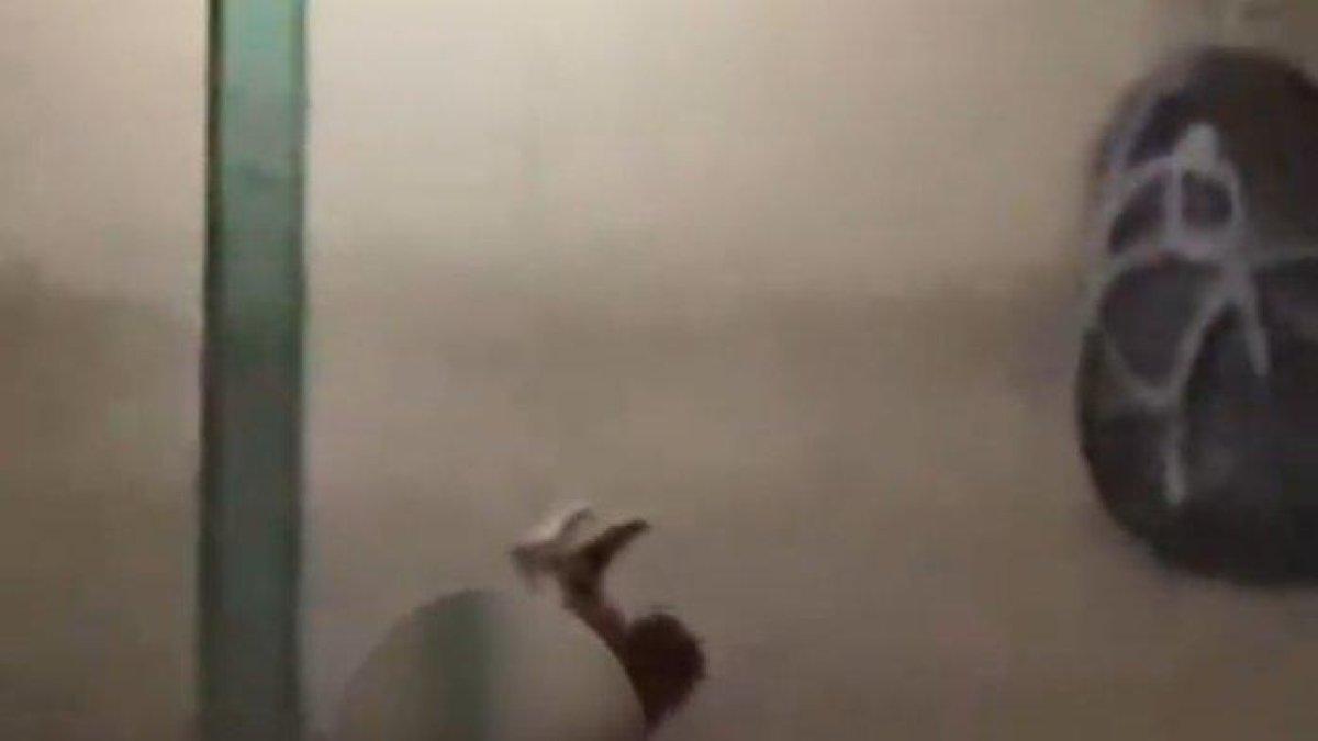 pasangan melakukan hubungan badan di pinggir jalan.