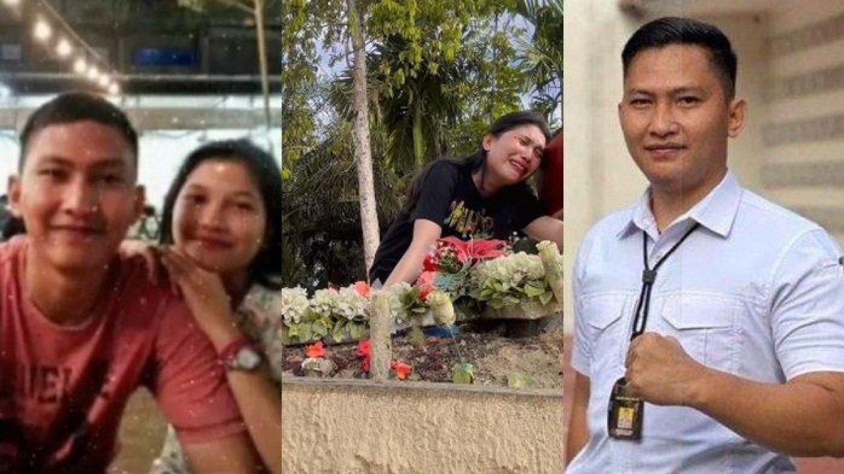 Pecah tangis Vera Simanjuntak di makam Brigadir J