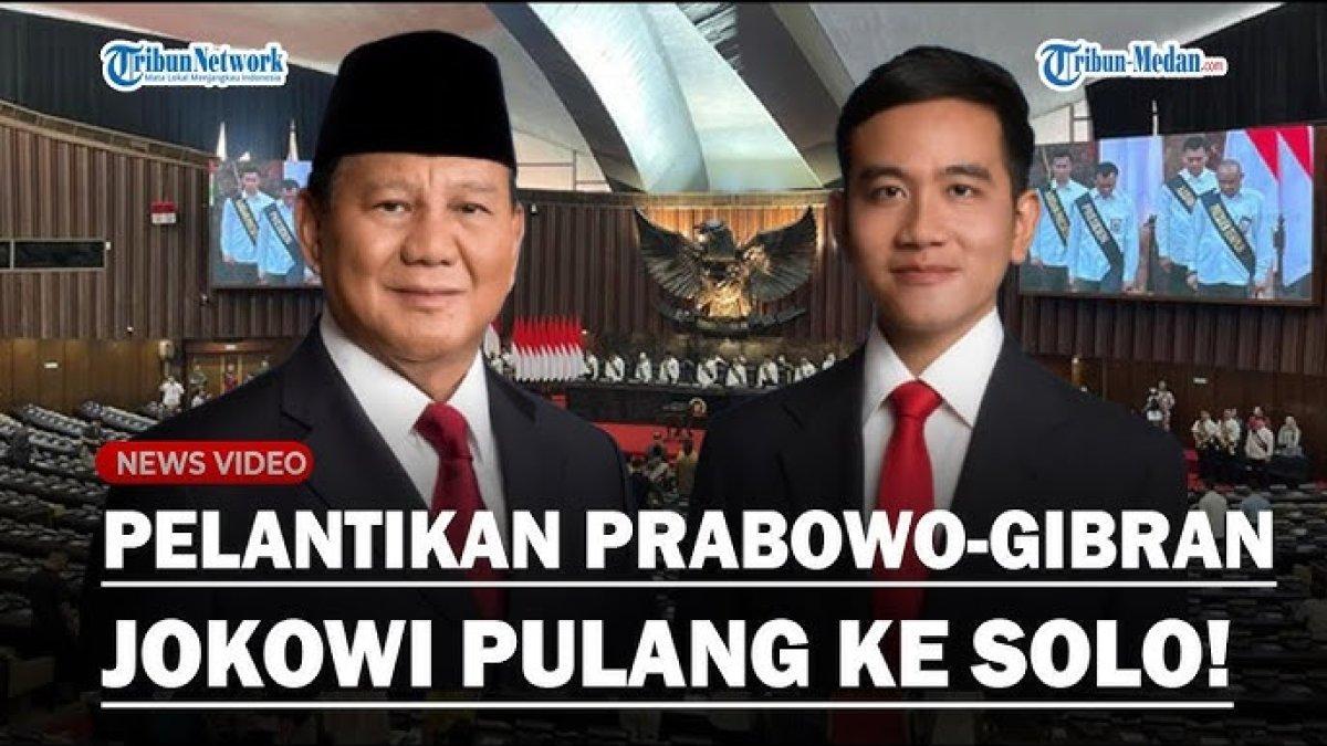Inilah link live streaming gratis! Cara nonton pelantikan Presiden Terpilih Prabowo Subianto dan Wapres Gibran Rakabuming, Cek lokasi pesta rakyat