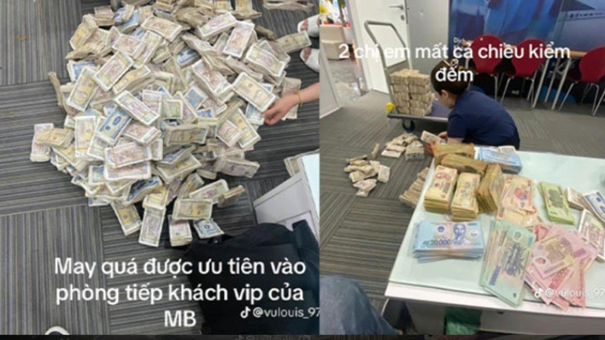 Pemuda bawa uang sekarung, bikin pegawai bank pusing menghitung