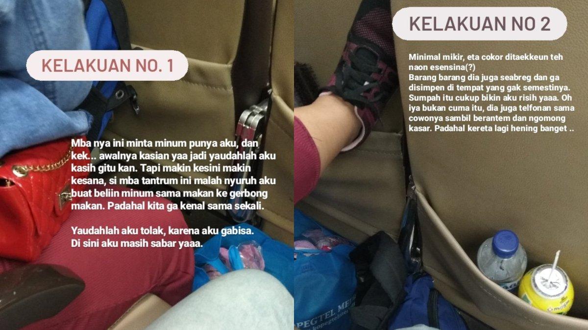 Viral netizen membagikan pengalaman tak mengenakkan saat menaiki kereta api Lodaya Bandung-Yogyakarta. 