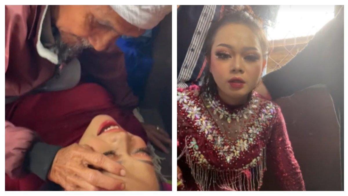 Tengah viral video makeup artist (MUA), saat pengantinnya mengalami kerasukan di Kalimantan Selatan.