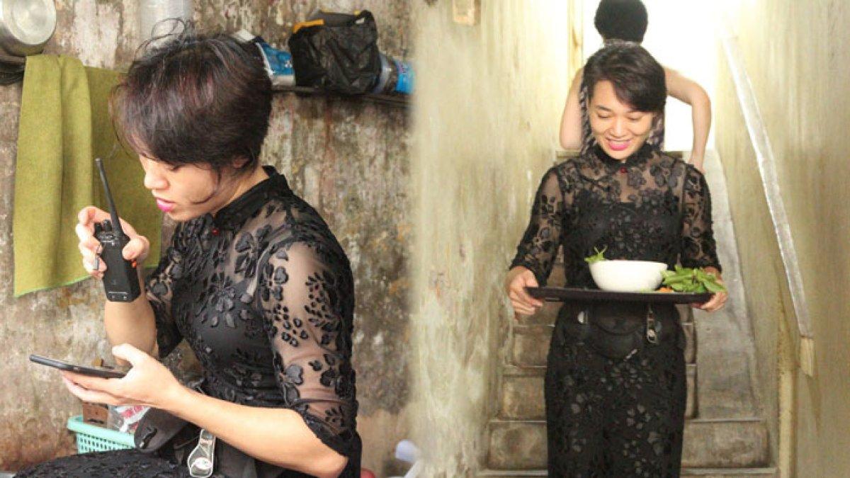 Penjual es teh pinggir jalan dandan bak artis, langsung viral