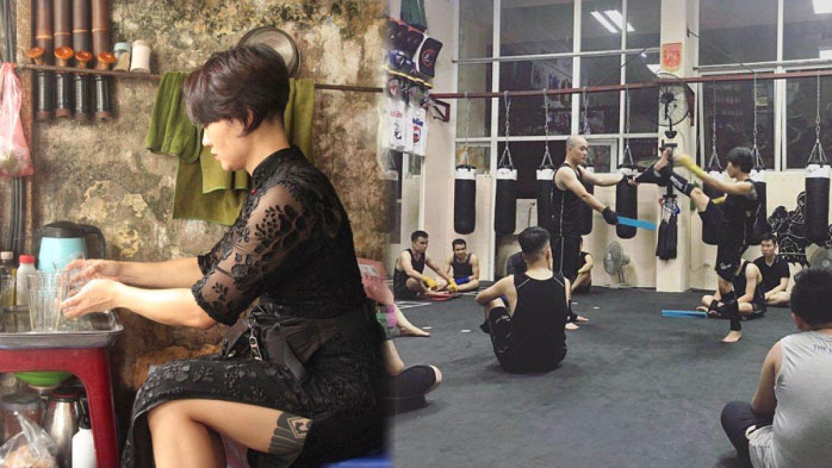 Penjual es teh pinggir jalan dandan bak artis, langsung viral