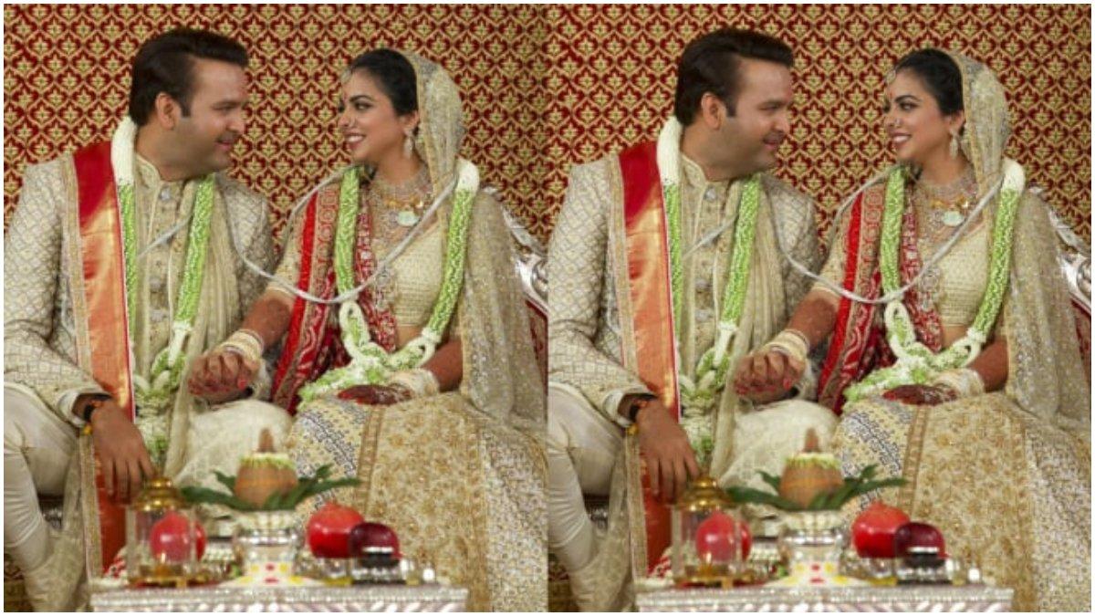 pernikahan Isha Ambani & Anand Piramal.