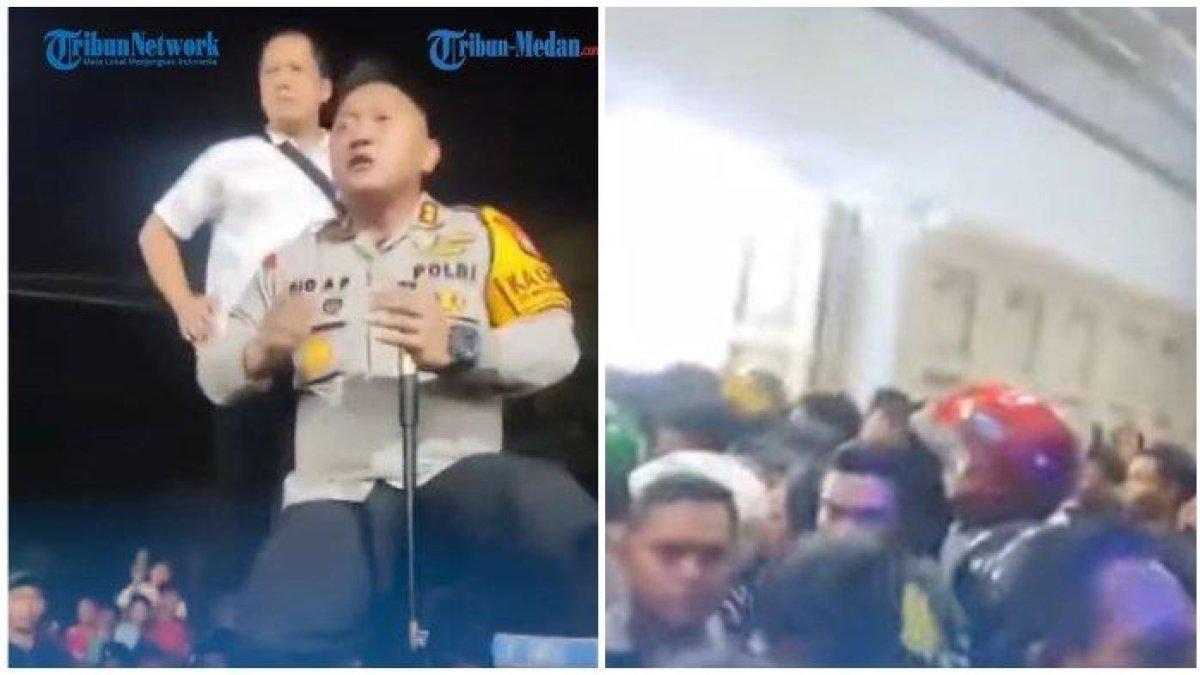Video polisi di Kabupaten Deliserdang, Sumatera Utara yang mencoba menenangkan massa ketika hendak menghajar seorang pencuri viral di media sosial.