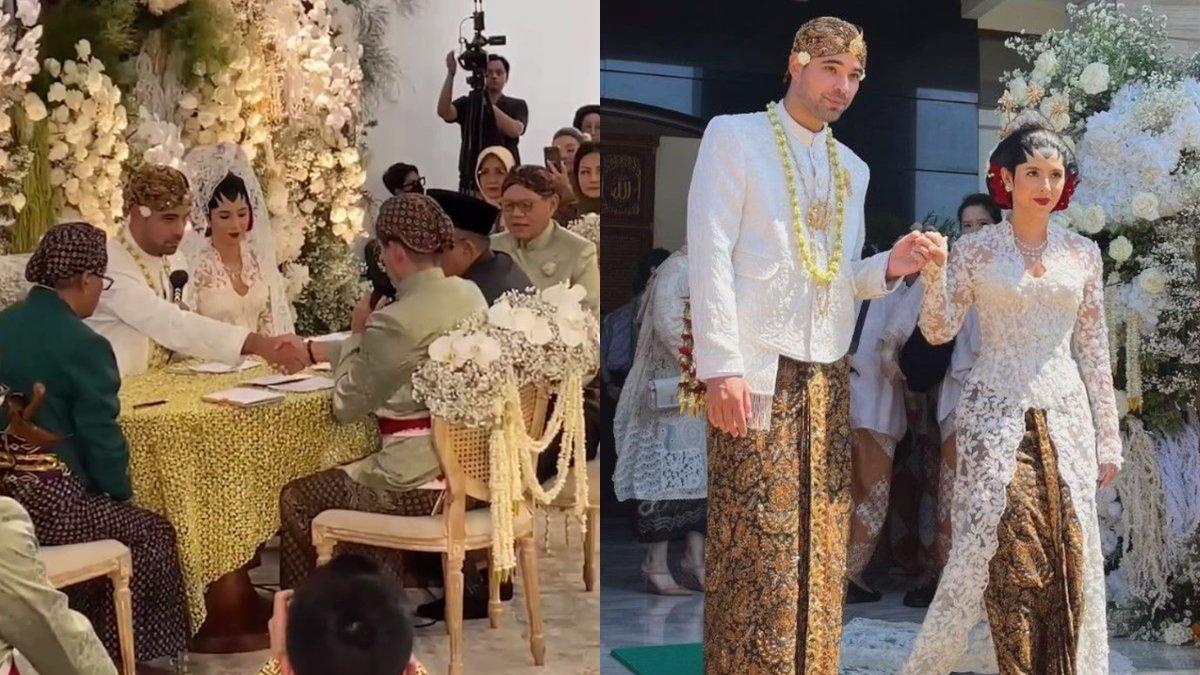 potret akad nikah Nadine Kaiser, putri eks Menteri Kelautan dan Perikanan Susi Pudjiastuti