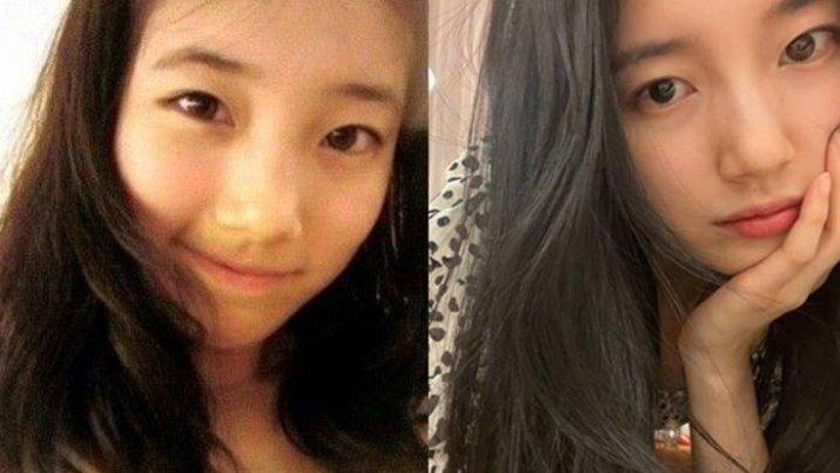 Potret artis Korea Suzy saat masih berumur 14 tahun.