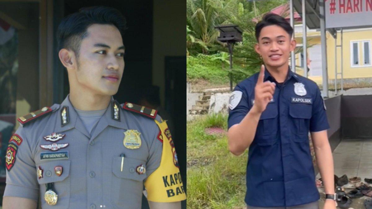 Potret Ipda Afan Harapansyah saat bertugas