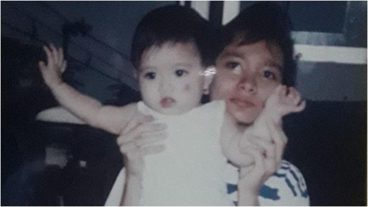 Potret masa kecil Nathalie Holscher, imut dan menggemaskan.