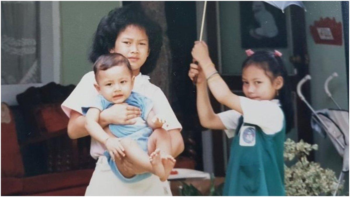 Potret masa kecil Raffi Ahmad.