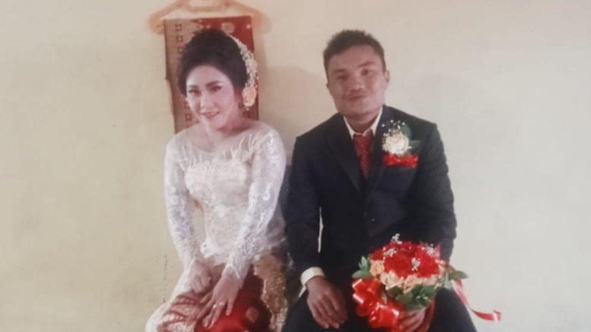 Potret pernikahan E Tamba dan Ohana Afrelina Siregar