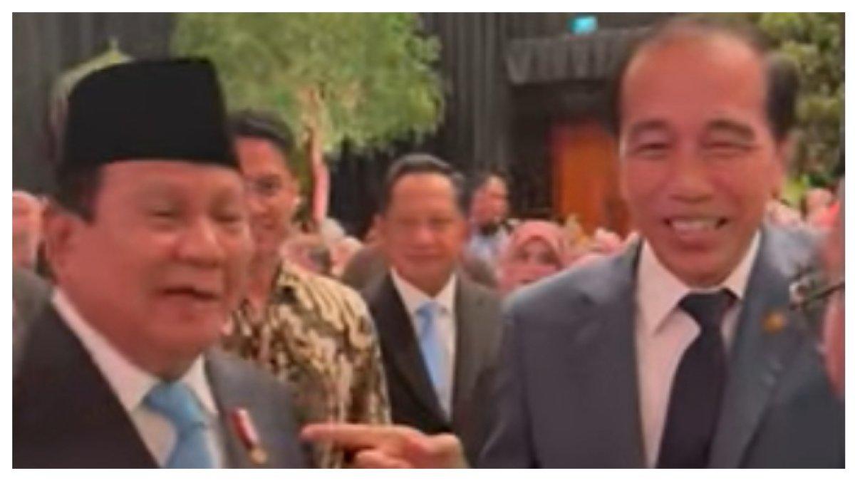 REUNI 3 PRESIDEN - Pertemuan para petinggi Indonesia di acara pernikahan Rasyid Rajasa dan Tamara Kalla. Jokowi dan Prabowo singgung soal cawe-cawe saat berkunjung ke Solo.