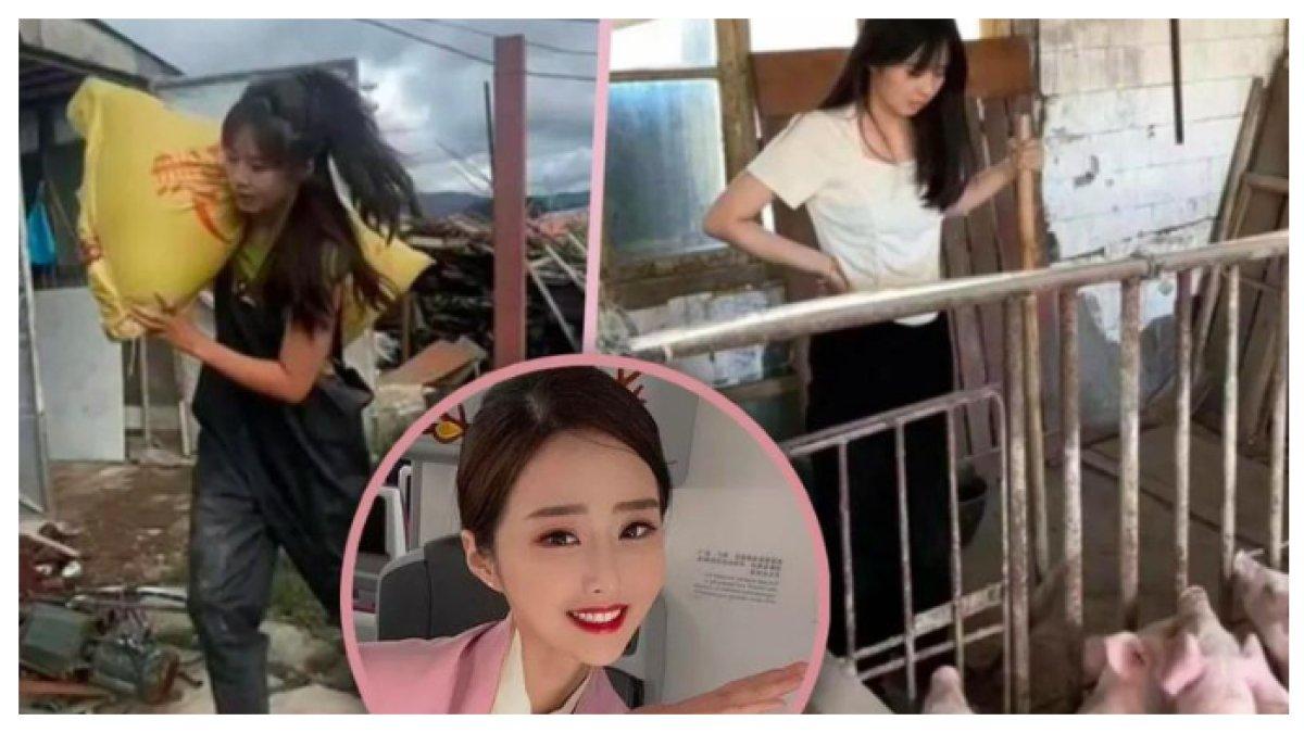 Inilah kisah hidup Yang Yanxi, wanita asal China yang pernah bekerja sebagai pramugari di maskapai Shanghai.