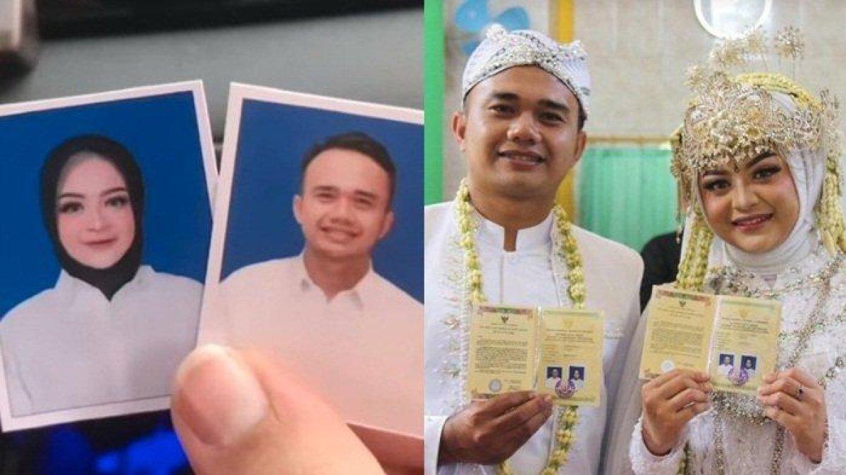 Pria nikahi wanita yang pernah foto waktu KKN viral