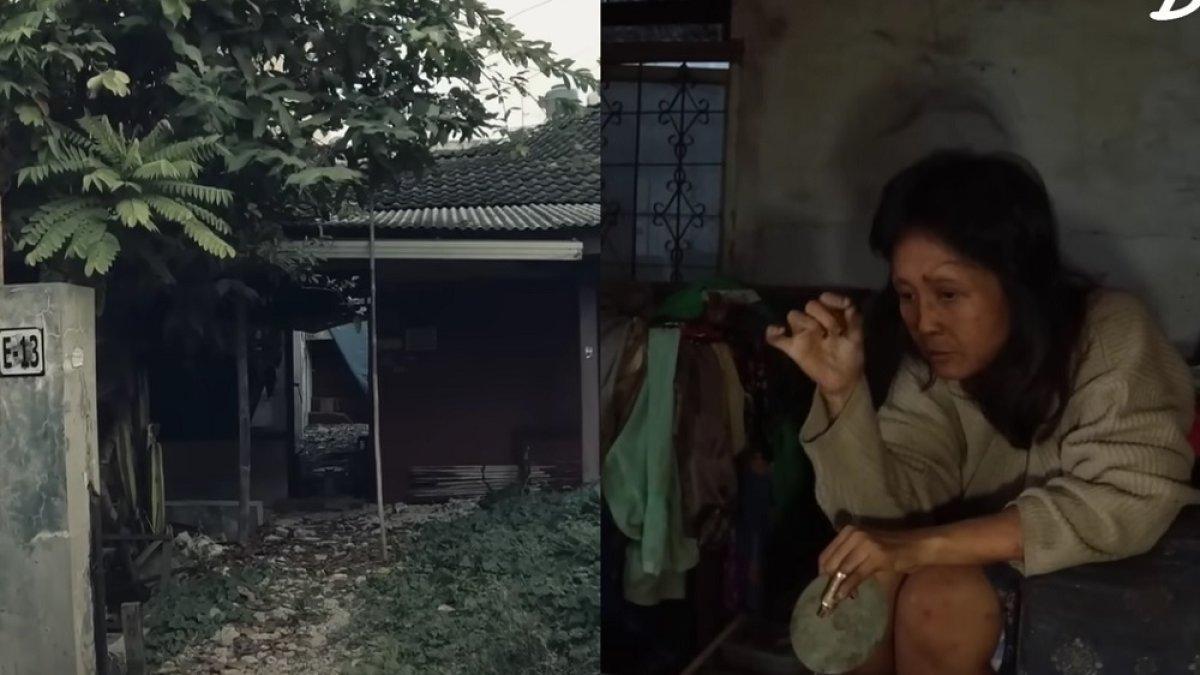 Putri mantan model kini tinggal di rumah tanpa listrik