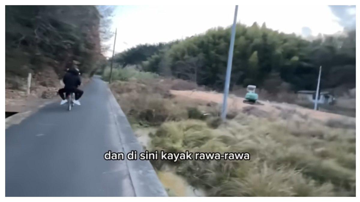Siapa sangka, seorang WNI ini memperlihatkan sisi lain dari pedesaan di Jepang saat malam hari.