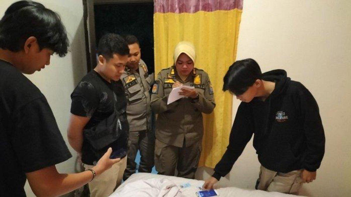 Razia penyakit masyarakat di rumah kos di Kota Bogor