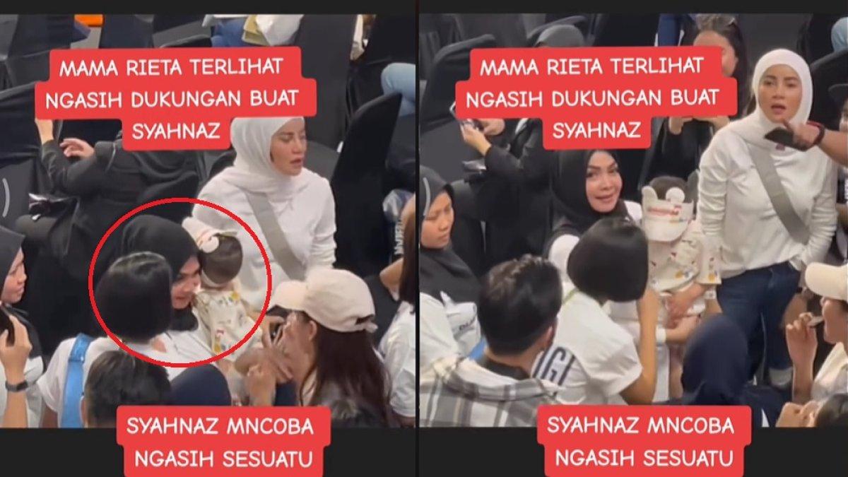 Reaksi Rieta Amalia bertemu Syahnaz di Lagi Lagi Tenis