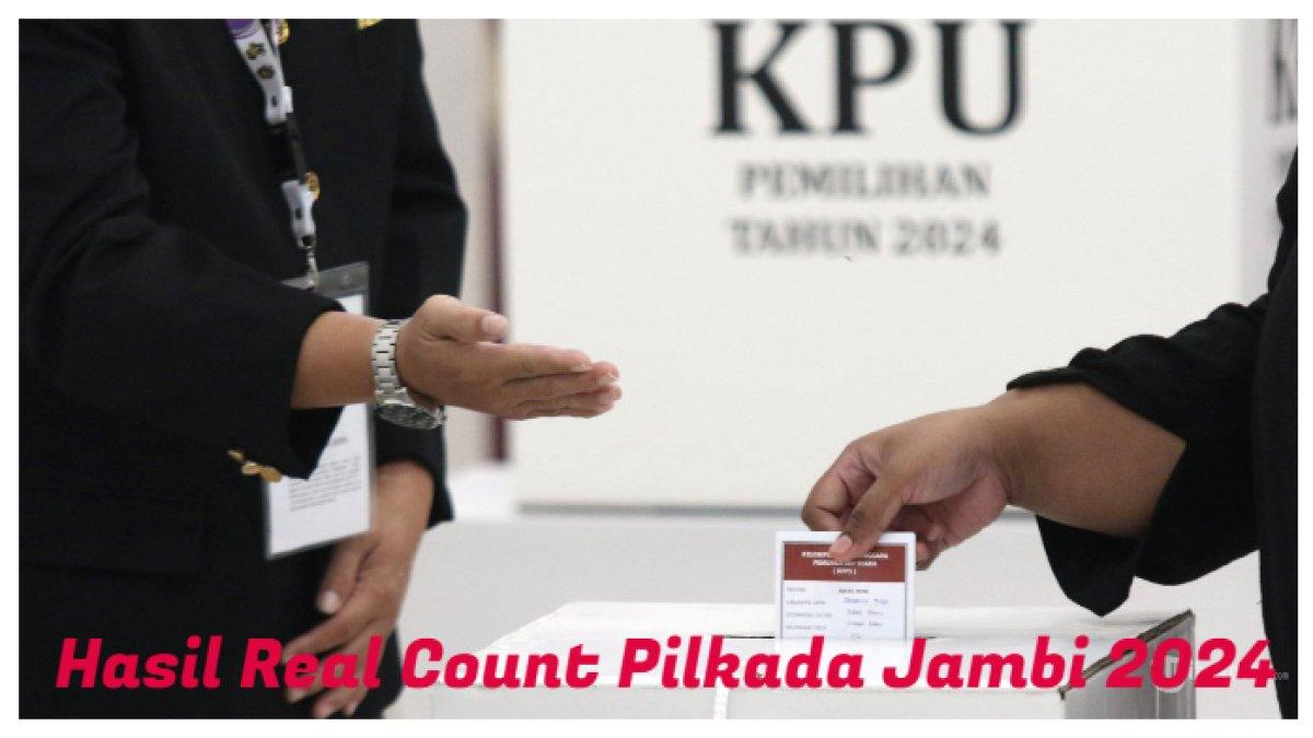 KPU Kota Jambi rilis pemenang Pilkada 2024, Maulana - Diza unggul, cek hasil perolehan suaranya!