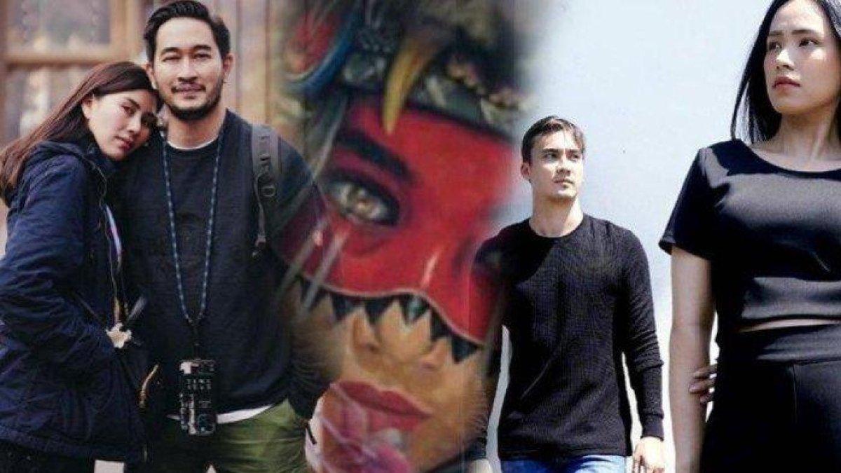 Rendy Kjaernett (kanan) mengakui tato di punggungnya adalah Syahnaz (kiri)