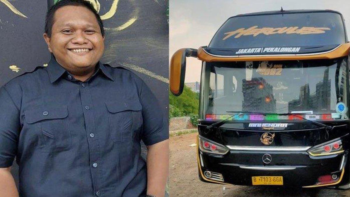 Rian Mahendra dan bus PO MTI. Terungkap besaran gaji sopir bus di PO MTI milik Rian Mahendra.