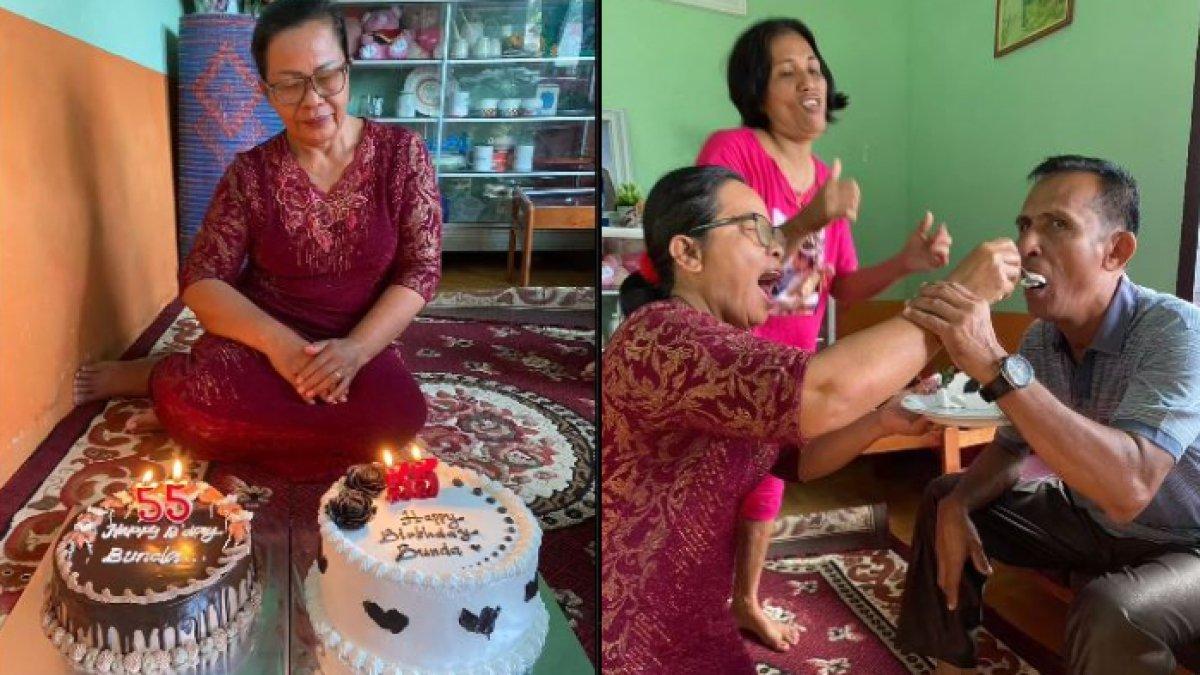 Rosti Simanjuntak rayakan ulang tahun