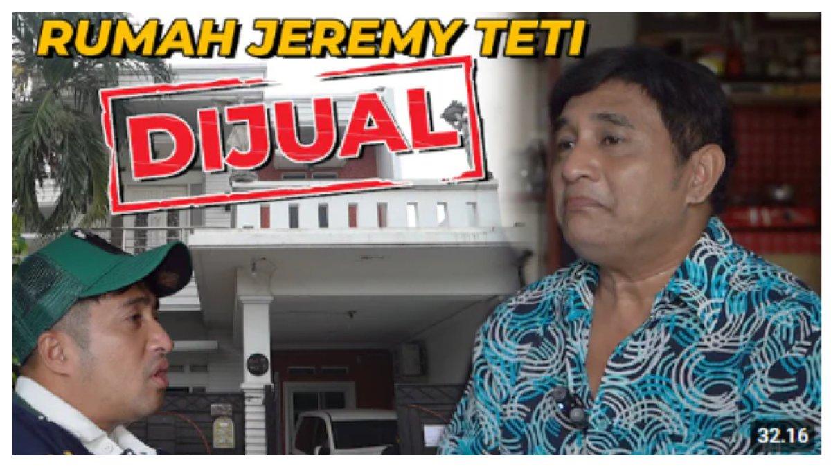 Rumah milik Jeremy Teti akan dijual dan pindah ke Magelang dekat dengan keluarga.