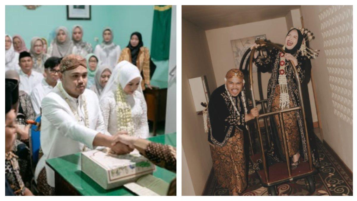 SALMA SALSABIL NIKAH - Kabar bahagia datang dari Salma dengan Dimansyah, kini resmi menjadi suami dan istri. Tak disangka, Salma masih berusia 22 tahun.