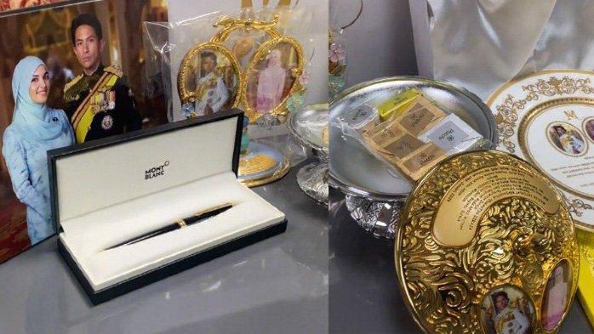 Intip sederet souvenir mewah pernikahan Pangeran Mateen dengan Anisha Rosnah. Pasangan royal wedding Brunei Darussalam itu memberikan hadiah seharga fantastis untuk para tamu undangan