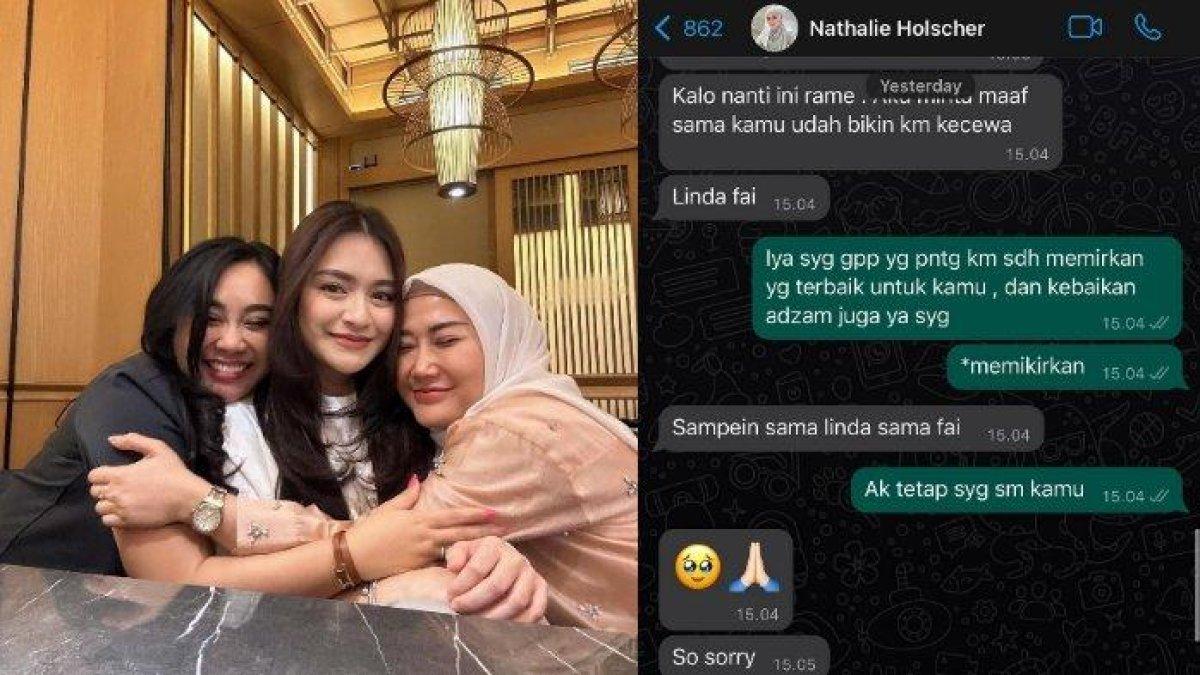Selebgram Marissya Icha turut mengomentari perubahan penampilan Nathalie Holscher