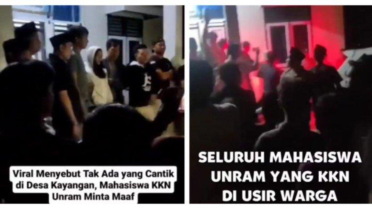 Seorang mahasiswi KKN viral di media sosial seusai menyebut tak ada gadis yang cantik di Desa Kayangan