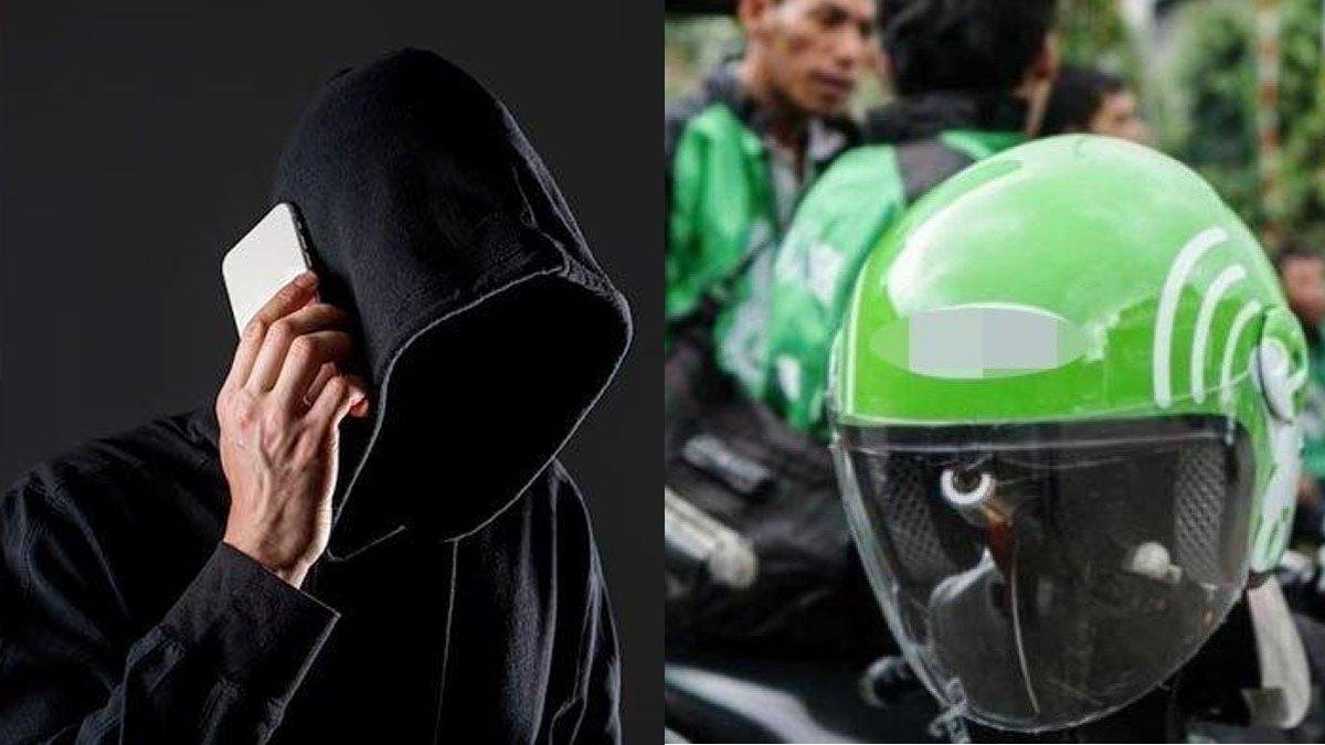 Seorang pencari kerja nyaris jadi korban penipuan, bersyukur ditolong driver ojek online.
