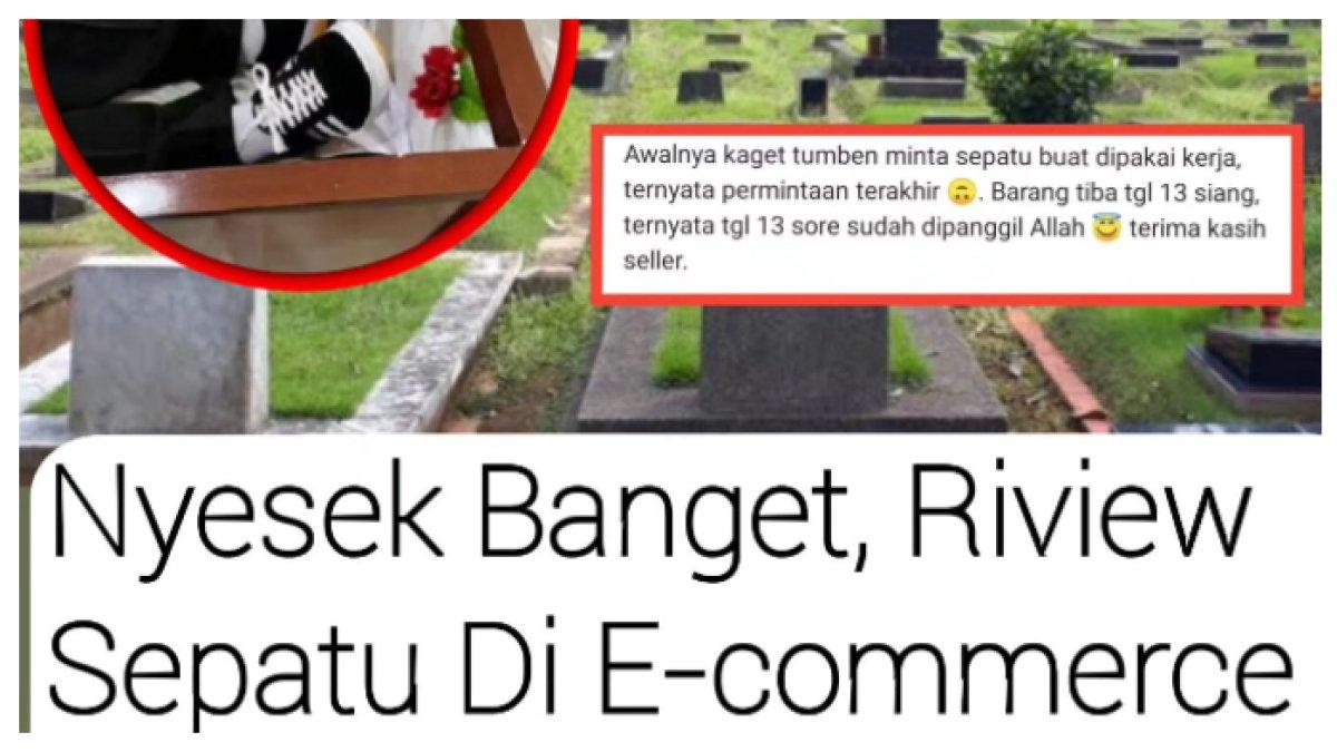 Keinginan agar dibelikan sepatu tersebut nyatanya permintaan yang terakhir dari almarhum.