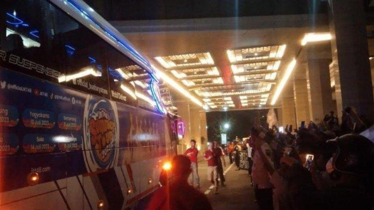 Setelah meet and freet JKT48 di Mall Tentrem Semarang