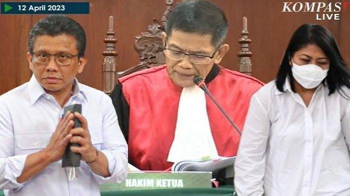 Sidang putusan banding Ferdy Sambo Cs, terdakwa kasus pembunuhan berencana Brigadir Yosua Hutabarat dipimpin Singgih Budi Prakoso sebagai Ketua Majelis Hakim.
