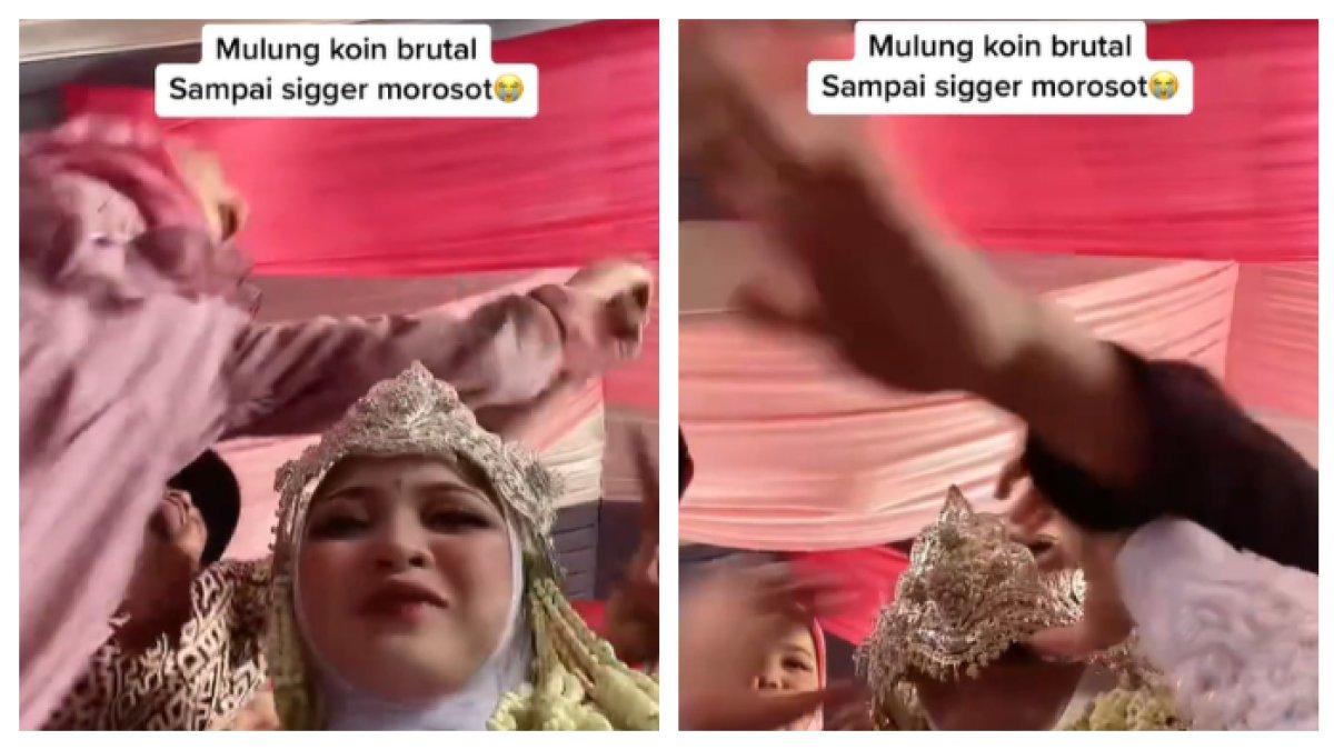 Momen siger mahkota terjatuh karna kesenggol, bikin sedih