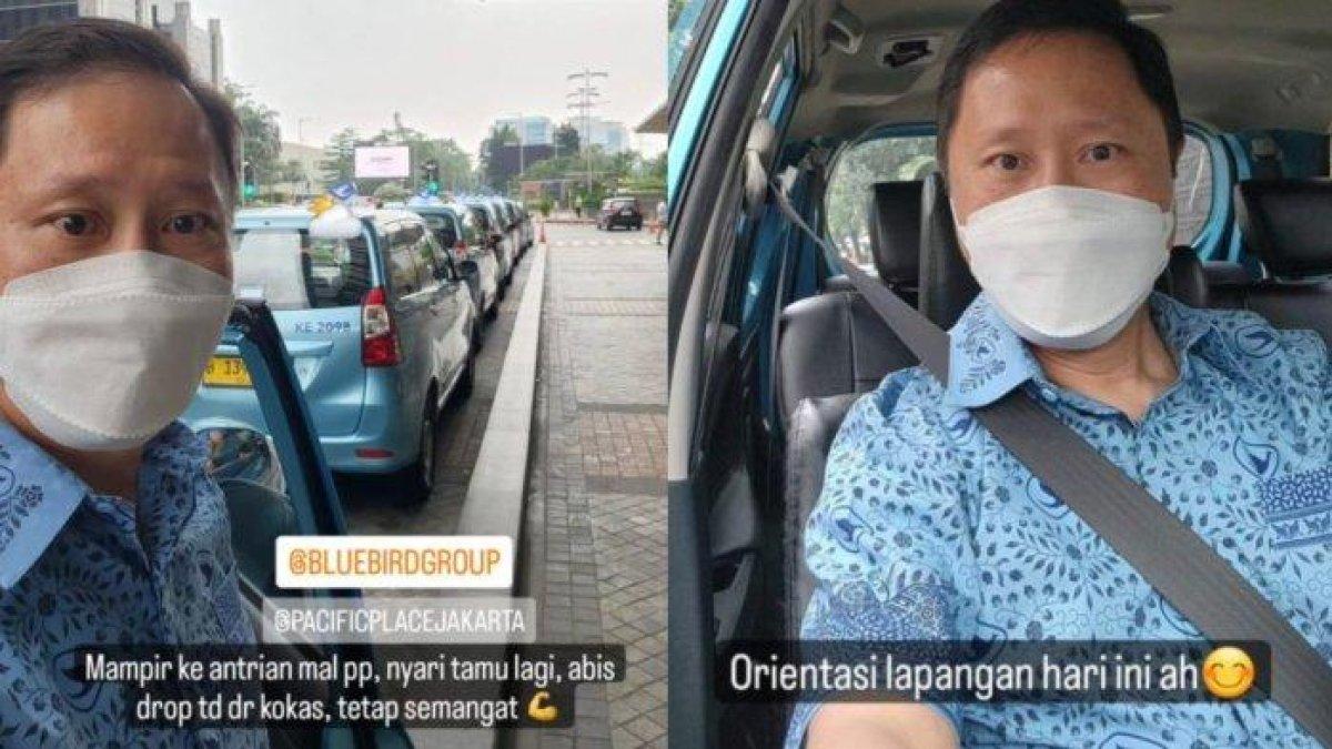 Sigit Djokosoetono, bos Blue Bird yang viral di medsos karena menyamar sebagai sopir untuk cari pelanggan.