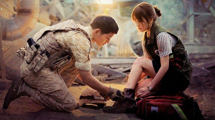 Sinopsis dan link nonton drakor Descendants of The Sun yang dibintangi oleh Song Joong Ki dan Song Hye Kyo.