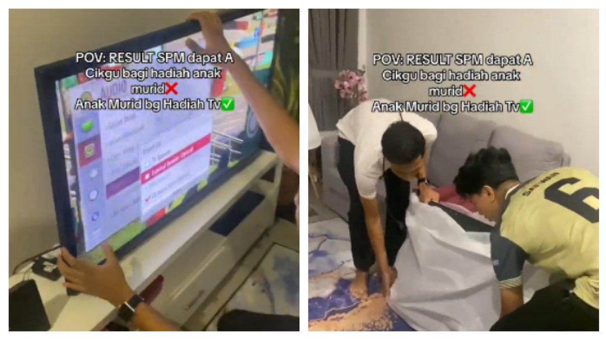 Guru diberikan kejutan tak disangka